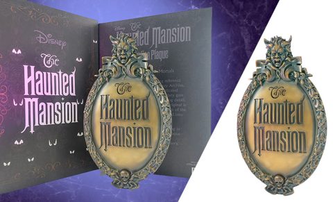 Ghost Host Gate Plaque Prop Replica
