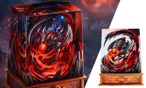 Red-Eyes Black Dragon Diorama LED Collectible Lamp