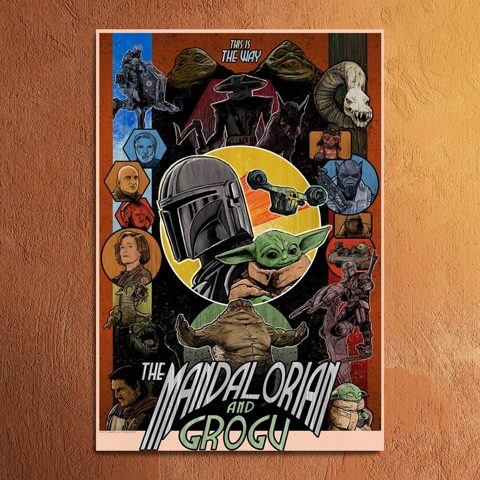 The Bounty Hunter and His Foundling Art Print