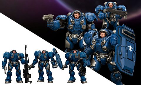 Terran Marine Set Action Figure