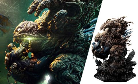 Batman vs Clayface Quarter Scale Statue
