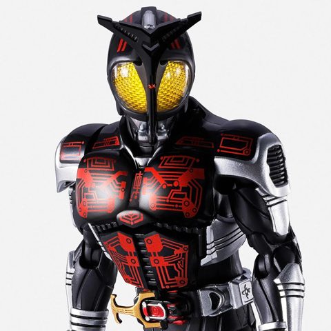 S.H.Figuarts (SHINKOCCHOU SEIHOU) MASKED RIDER DARK KABUTO RIDER FORM 20th Anniversary Ver.