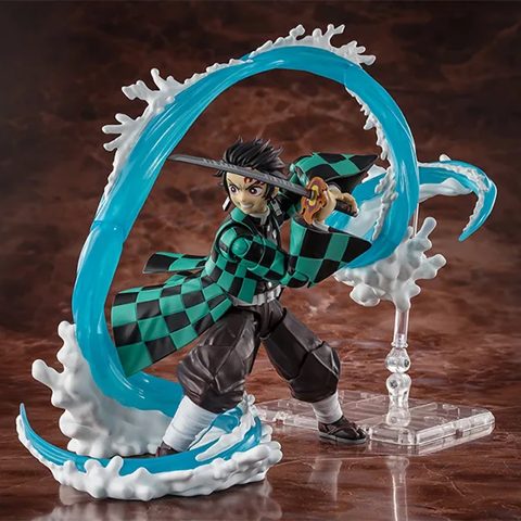 S.H.Figuarts Tanjiro Kamado and Giyu Tomioka Water Breathing Effect Set