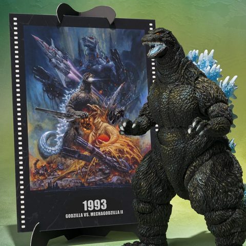 S.H.MonsterArts GODZILLA [GODZILLA VS. MECHAGODZILLA II POSTER COLORING VER.] -Movie Graphic Plus-